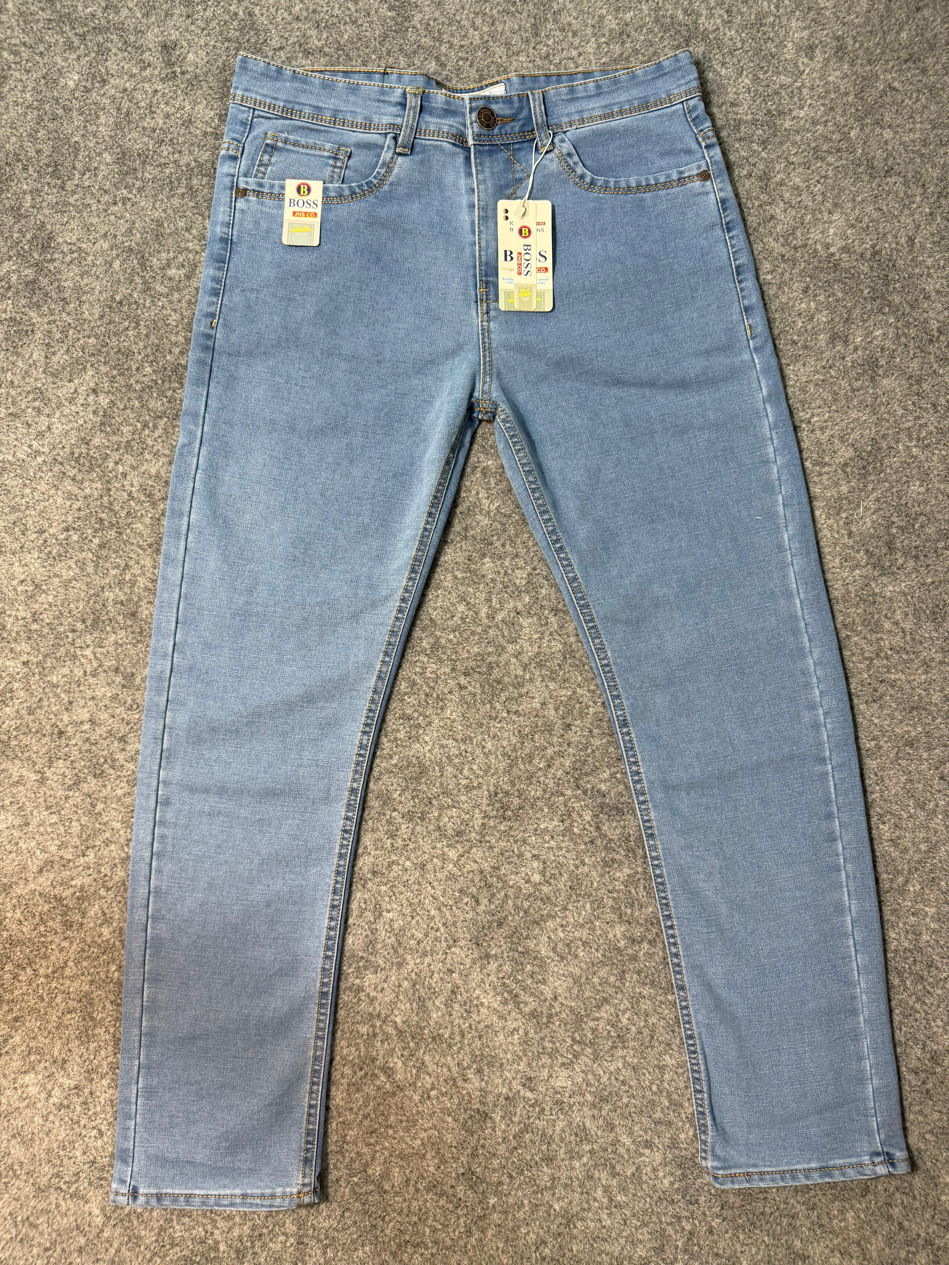 Light Wash Denim Pant