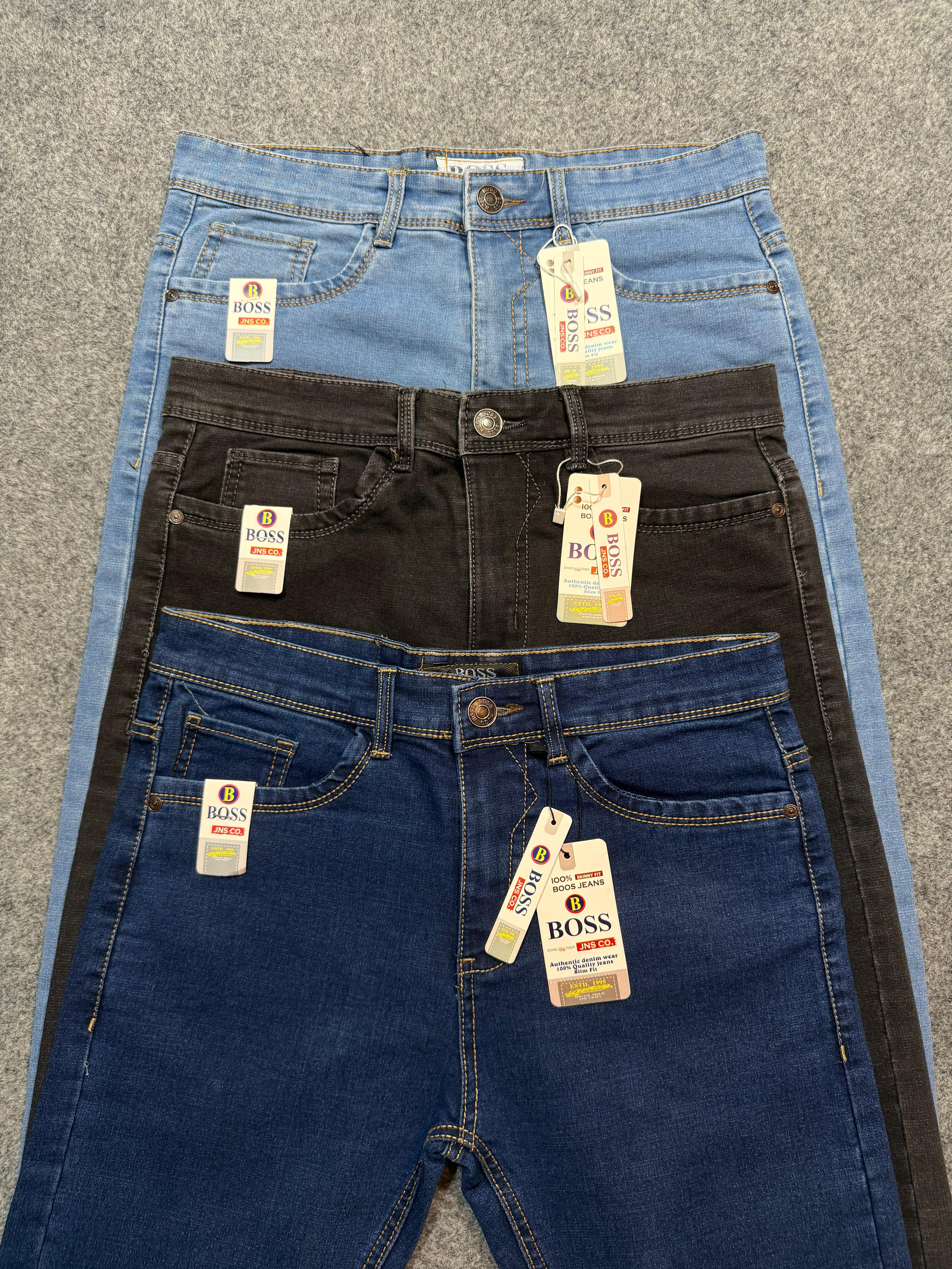 Three pis Combo Denim Pant